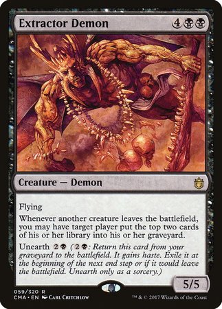 Extractor Demon [Commander Anthology] | RetroPlay Games