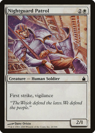 Nightguard Patrol [Ravnica: City of Guilds] | RetroPlay Games
