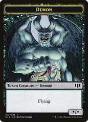 Demon (012/036) // Zombie (016/036) Double-sided Token [Commander 2014 Tokens] | RetroPlay Games