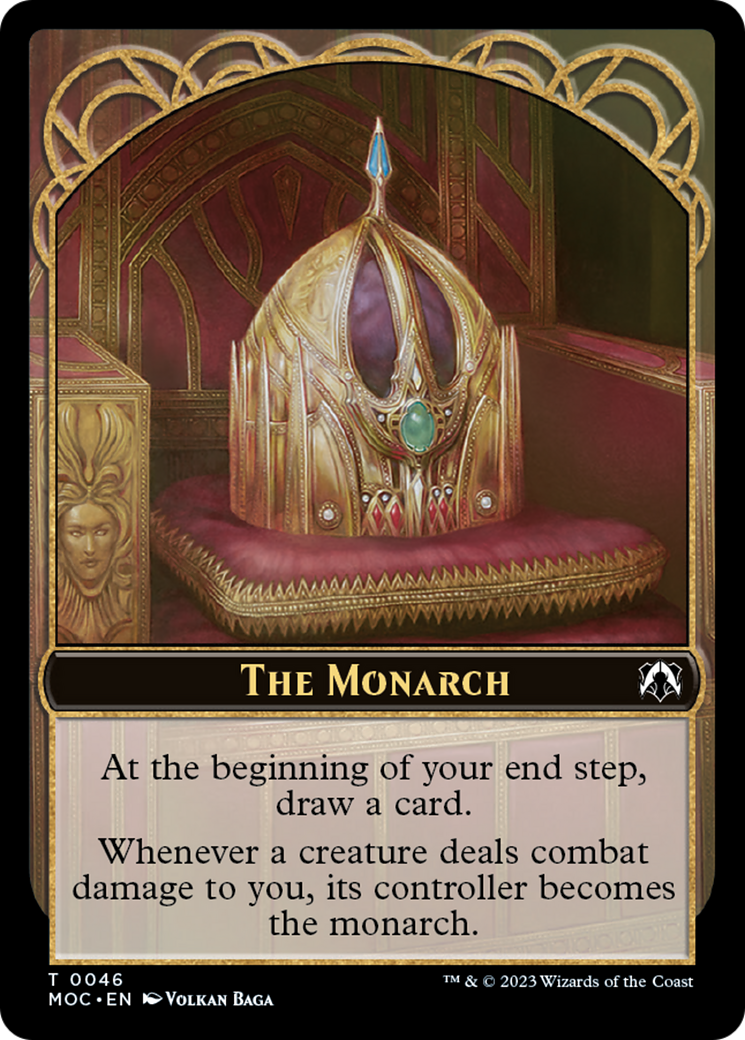 The Monarch // Shapeshifter Double-Sided Token [March of the Machine Commander Tokens] | RetroPlay Games