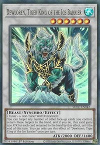 Dewloren, Tiger King of the Ice Barrier [SDFC-EN042] Ultra Rare | RetroPlay Games