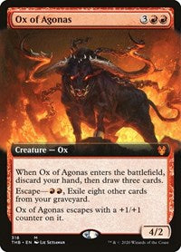 Ox of Agonas (Extended Art) [Theros Beyond Death] | RetroPlay Games