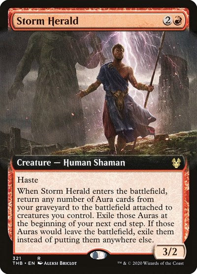 Storm Herald (Extended Art) [Theros Beyond Death] | RetroPlay Games
