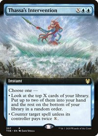 Thassa's Intervention (Extended Art) [Theros Beyond Death] | RetroPlay Games