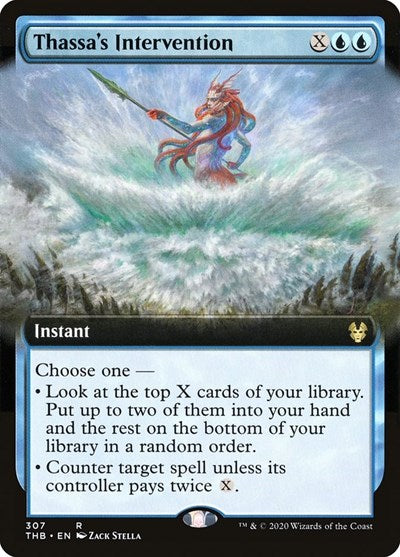 Thassa's Intervention (Extended Art) [Theros Beyond Death] | RetroPlay Games