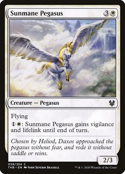 Sunmane Pegasus [Theros Beyond Death] | RetroPlay Games