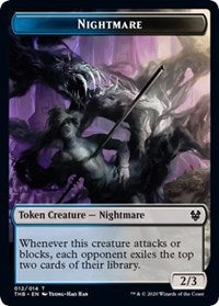 Nightmare Token [Theros Beyond Death] | RetroPlay Games