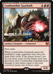 Combustible Gearhulk [Kaladesh Promos] | RetroPlay Games