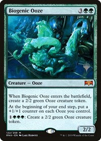 Biogenic Ooze [Ravnica Allegiance Promos] | RetroPlay Games