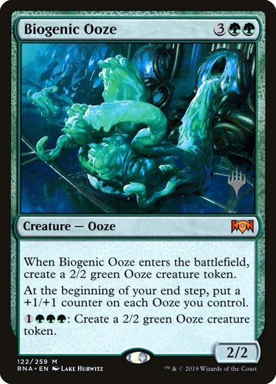 Biogenic Ooze [Ravnica Allegiance Promos] | RetroPlay Games