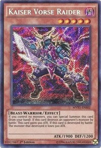 Kaiser Vorse Raider [MVP1-ENS02] Secret Rare | RetroPlay Games