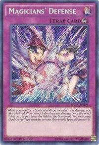 Magicians' Defense [MVP1-ENS28] Secret Rare | RetroPlay Games