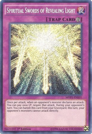 Spiritual Swords of Revealing Light [MVP1-ENS31] Secret Rare | RetroPlay Games