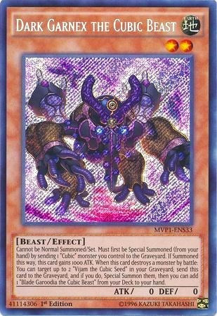 Dark Garnex the Cubic Beast [MVP1-ENS33] Secret Rare | RetroPlay Games