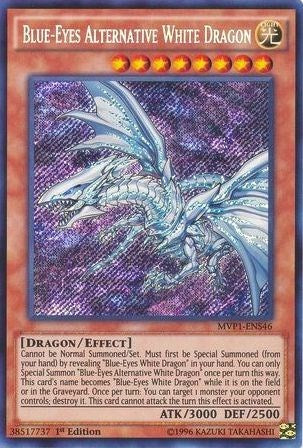 Blue-Eyes Alternative White Dragon [MVP1-ENS46] Secret Rare | RetroPlay Games