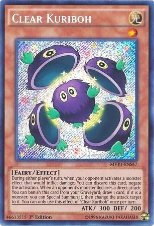 Clear Kuriboh [MVP1-ENS47] Secret Rare | RetroPlay Games