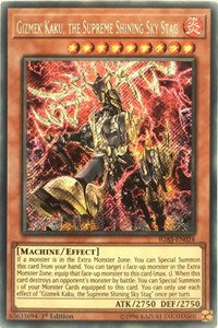 Gizmek Kaku, the Supreme Shining Sky Stag [IGAS-EN024] Secret Rare | RetroPlay Games