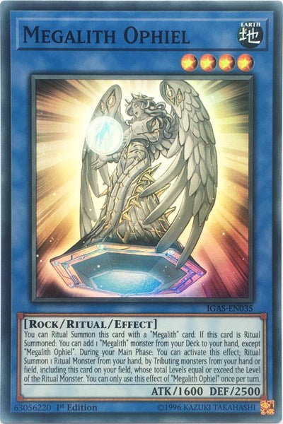 Megalith Ophiel [IGAS-EN035] Super Rare | RetroPlay Games