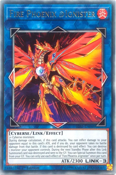 Fire Phoenix @Ignister [IGAS-EN046] Rare | RetroPlay Games