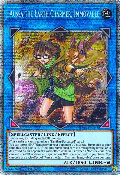 Aussa the Earth Charmer, Immovable (Starlight Rare) [IGAS-EN048] Starlight Rare | RetroPlay Games