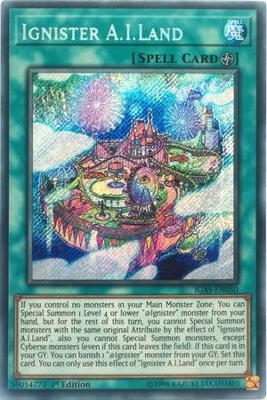 Ignister A.I.Land [IGAS-EN050] Secret Rare | RetroPlay Games