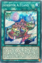 Ignister A.I.Land [IGAS-EN050] Secret Rare | RetroPlay Games