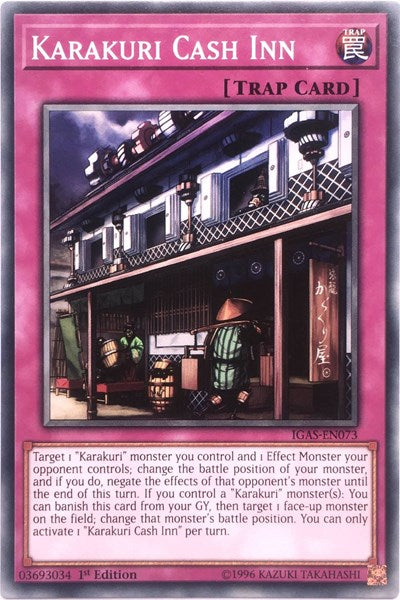 Karakuri Cash Inn [IGAS-EN073] Common | RetroPlay Games