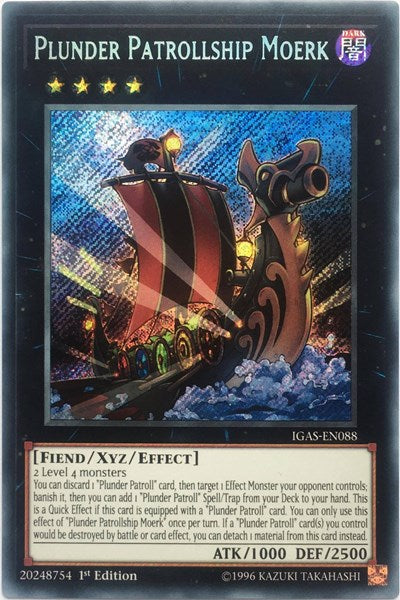 Plunder Patrollship Moerk [IGAS-EN088] Secret Rare | RetroPlay Games