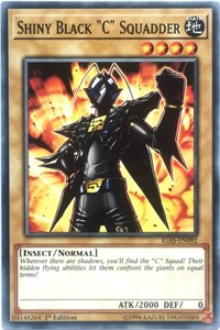 Shiny Black "C" Squadder [IGAS-EN092] Common | RetroPlay Games