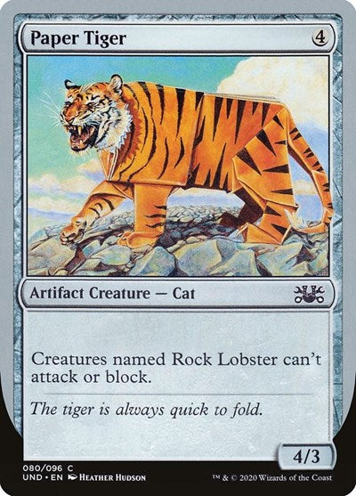 Paper Tiger [Unsanctioned] | RetroPlay Games