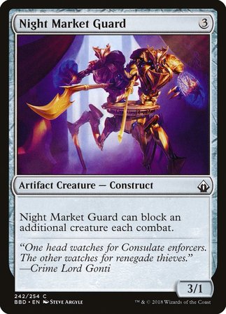 Night Market Guard [Battlebond] | RetroPlay Games