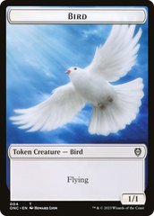 Bird // Cat Double-Sided Token [Phyrexia: All Will Be One Commander Tokens] | RetroPlay Games