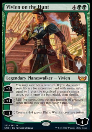 Vivien on the Hunt (Promo Pack) [Streets of New Capenna Promos] | RetroPlay Games