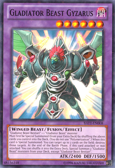 Gladiator Beast Gyzarus [BATT-EN008] Starfoil Rare | RetroPlay Games