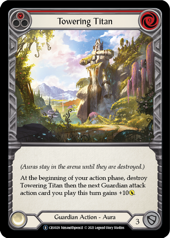 Towering Titan (Red) [U-CRU029] (Crucible of War Unlimited)  Unlimited Normal | RetroPlay Games
