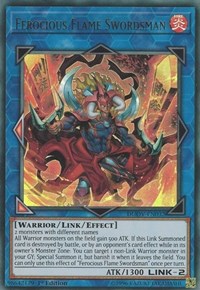 Ferocious Flame Swordsman [DUOV-EN032] Ultra Rare | RetroPlay Games
