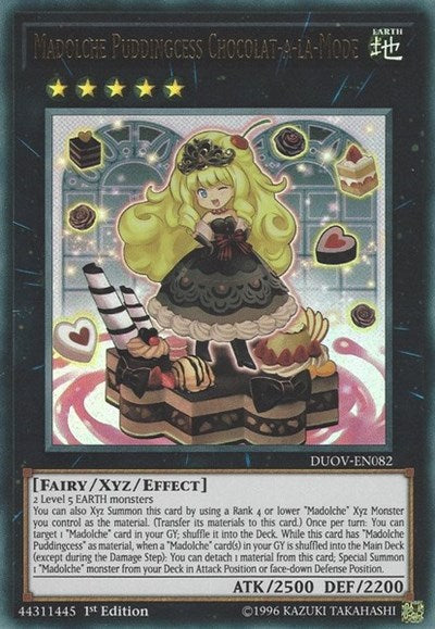 Madolche Puddingcess Chocolat-a-la-Mode [DUOV-EN082] Ultra Rare | RetroPlay Games