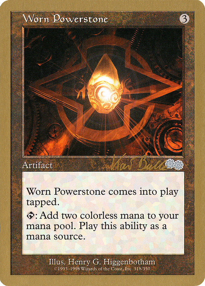 Worn Powerstone (Kai Budde) [World Championship Decks 1999] | RetroPlay Games