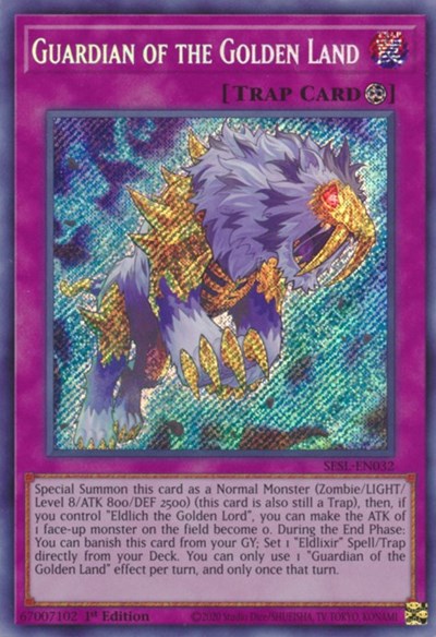 Guardian of the Golden Land [SESL-EN032] Secret Rare | RetroPlay Games
