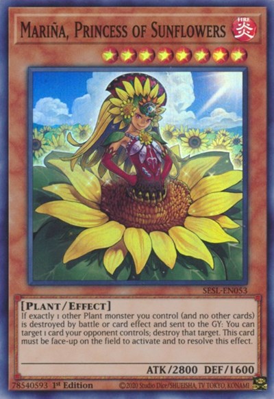 Mariña, Princess of Sunflowers [SESL-EN053] Super Rare | RetroPlay Games