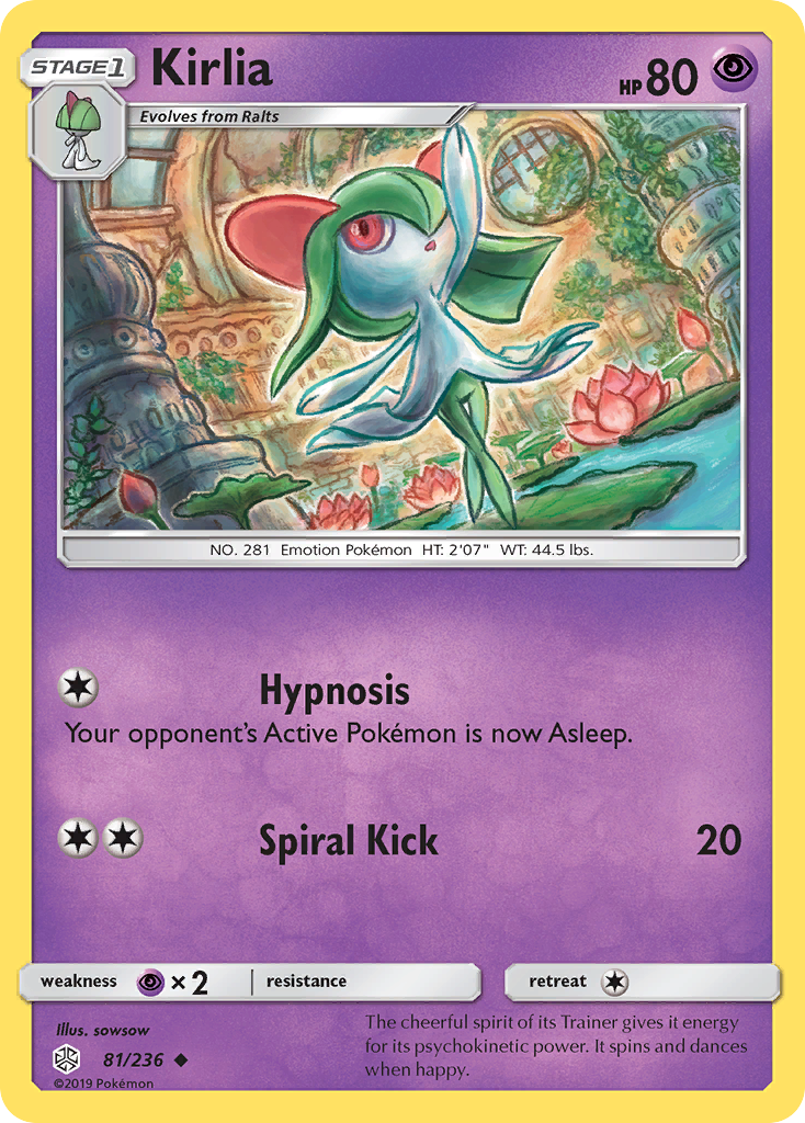 Kirlia (81/236) [Sun & Moon: Cosmic Eclipse] | RetroPlay Games