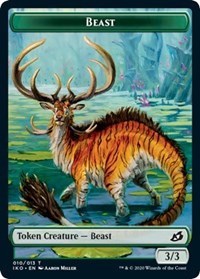 Beast Token [Ikoria: Lair of Behemoths] | RetroPlay Games