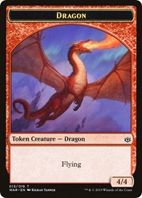 Dragon // Spirit Double-sided Token (Challenger 2020) [Unique and Miscellaneous Promos] | RetroPlay Games