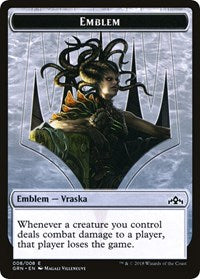 Vraska Emblem // Human Double-sided Token (Challenger 2020) [Unique and Miscellaneous Promos] | RetroPlay Games