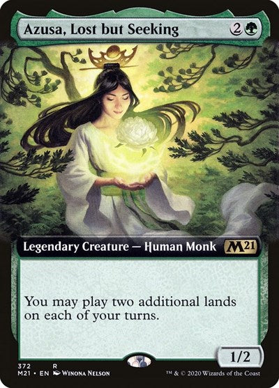 Azusa, Lost but Seeking (Extended Art) [Core Set 2021] | RetroPlay Games