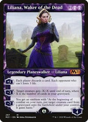 Liliana, Waker of the Dead (Showcase) [Core Set 2021] | RetroPlay Games