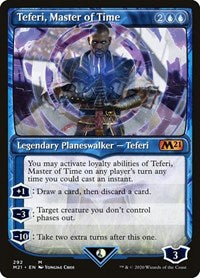 Teferi, Master of Time (Showcase) (292) [Core Set 2021] | RetroPlay Games