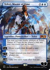 Teferi, Master of Time (Borderless) [Core Set 2021] | RetroPlay Games