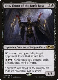 Vito, Thorn of the Dusk Rose [Core Set 2021] | RetroPlay Games