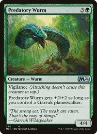 Predatory Wurm [Core Set 2021] | RetroPlay Games